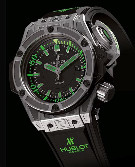 hublot diver 4000m limited edition|Hublot dive watch.